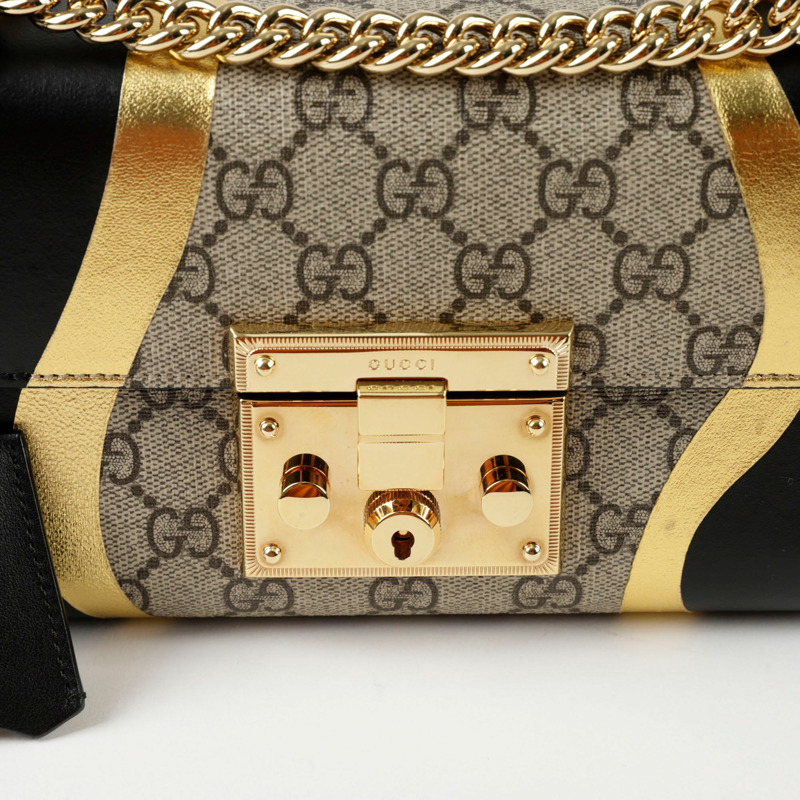 【包稅】GUCCI 槳形鎖扣迷你肩斜背包 432182-1