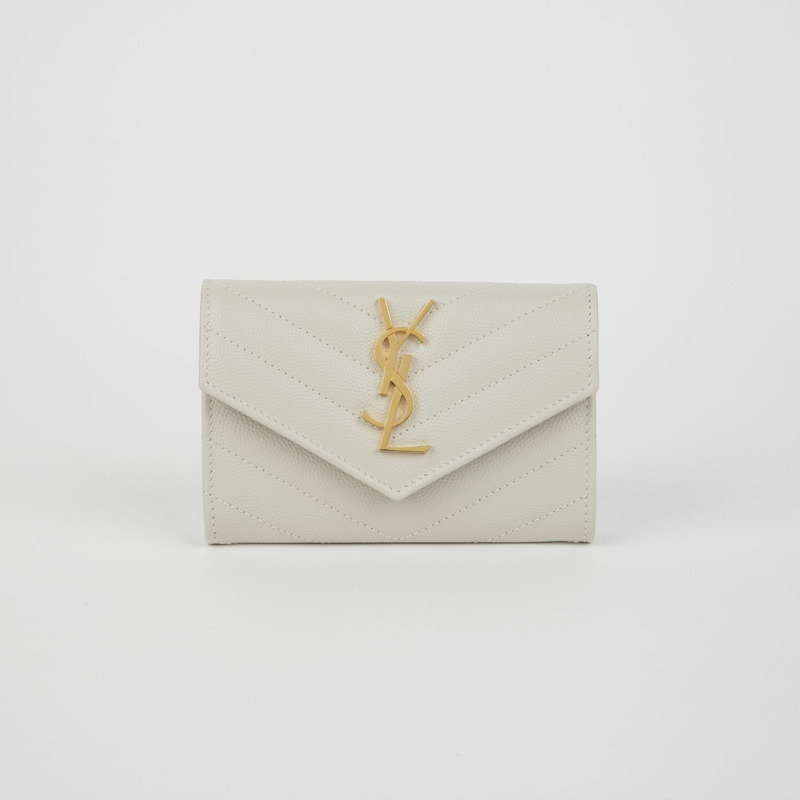 SAINT LAURENT 字母組合卡包錢包 414404-1