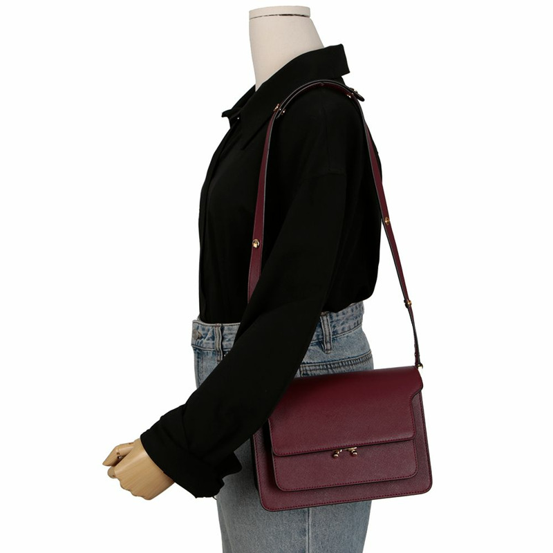 MARNI SBMPN09NO1 Trunk 中型單肩斜背包-9