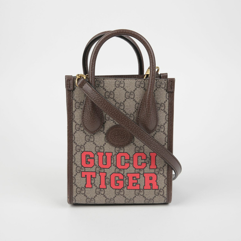 GUCCI 互扣式 G 迷你托特單肩包 671623-1