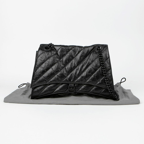 BALENCIAGA 壓皺大單肩包 716332