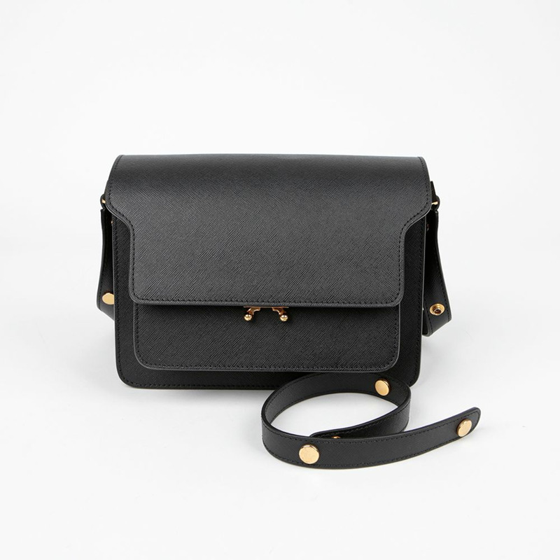MARNI SBMPN09NO1 Trunk 中型單肩斜背包-0