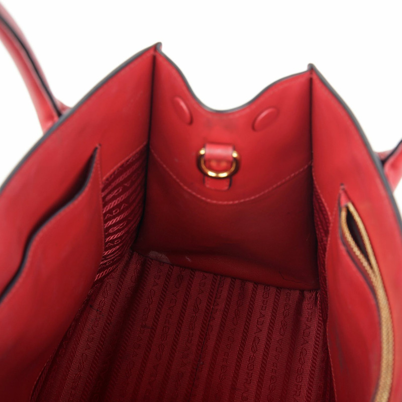 PRADA 單色托特單肩包 1BA156-15