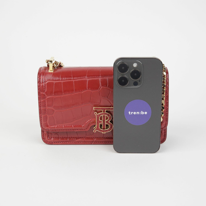 BURBERRY TB 迷你鏈肩斜背包-5