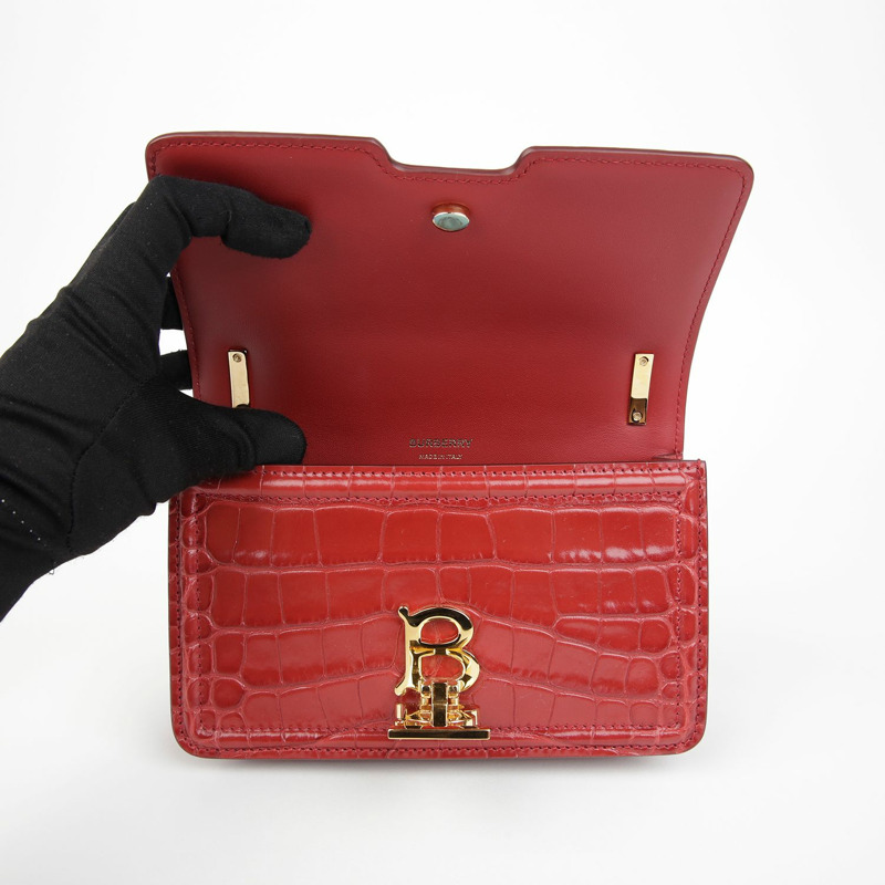 BURBERRY TB 迷你鏈肩斜背包-6