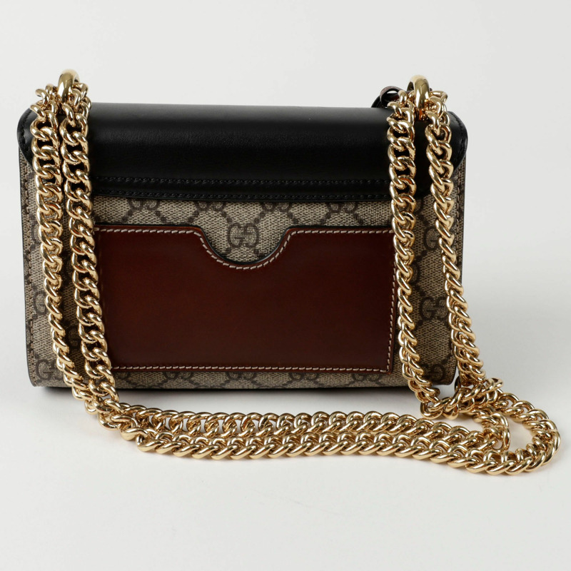 GUCCI Paddle Lock 小號鏈條單肩斜背包 409487-4