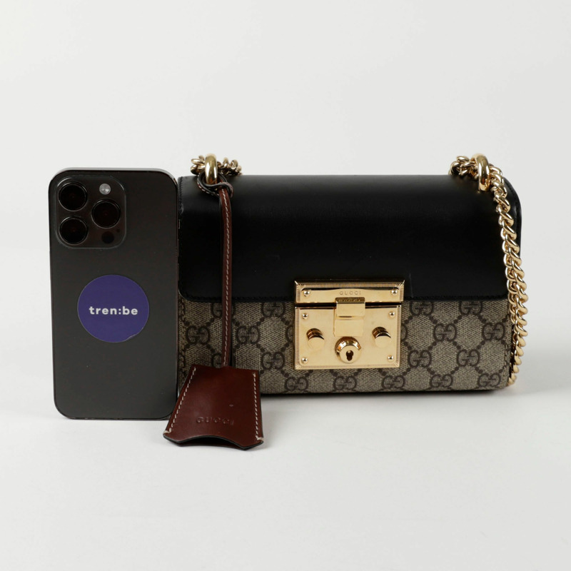 GUCCI Paddle Lock 小號鏈條單肩斜背包 409487-7