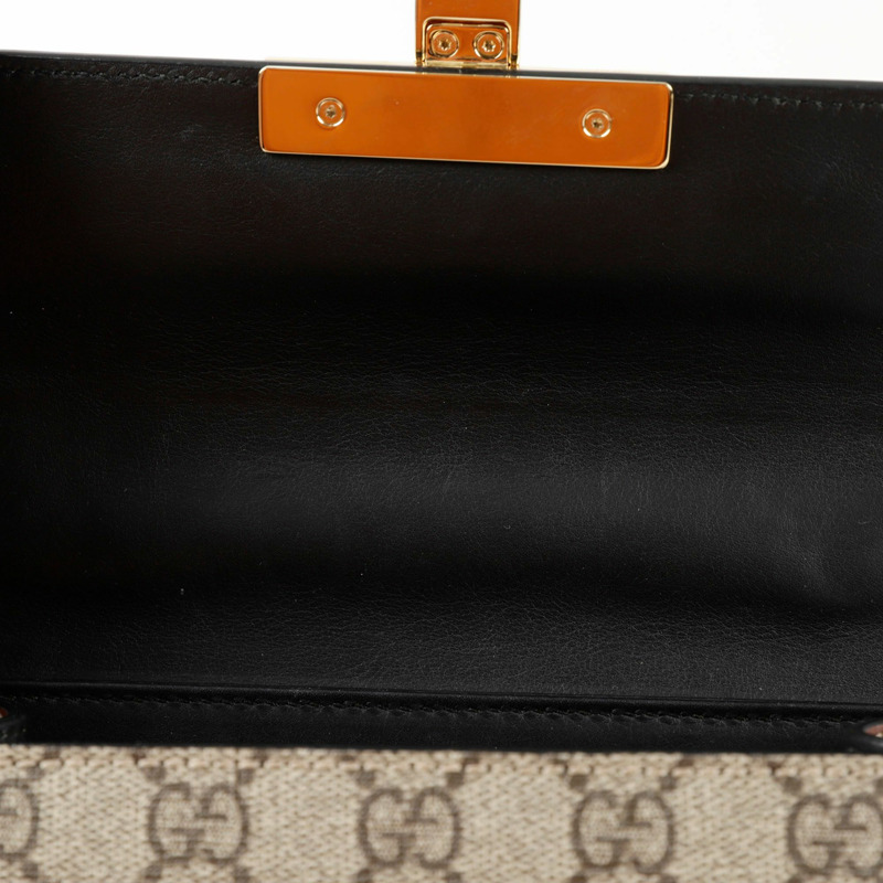 GUCCI Paddle Lock 小號鏈條單肩斜背包 409487-11