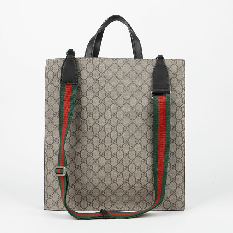 【包稅】GUCCI 456217 GG Supreme 手提單肩包-3