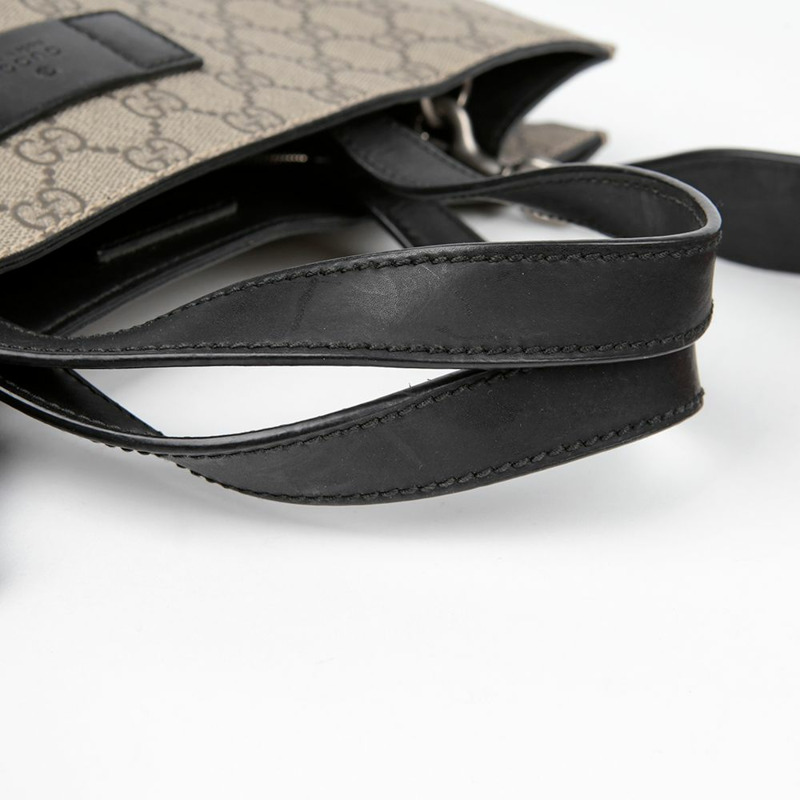 【包稅】GUCCI 456217 GG Supreme 手提單肩包-7