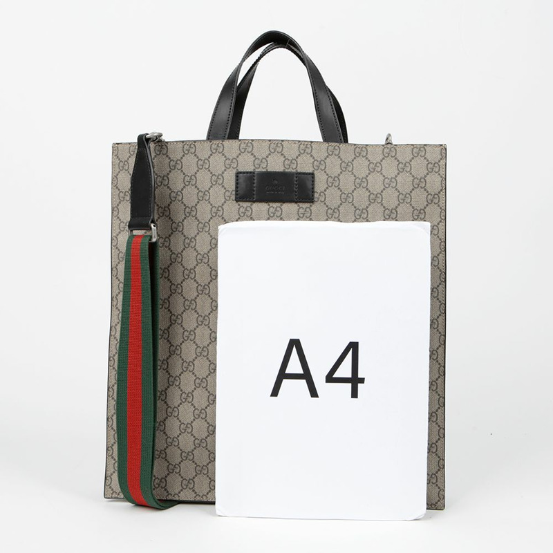 【包稅】GUCCI 456217 GG Supreme 手提單肩包-8