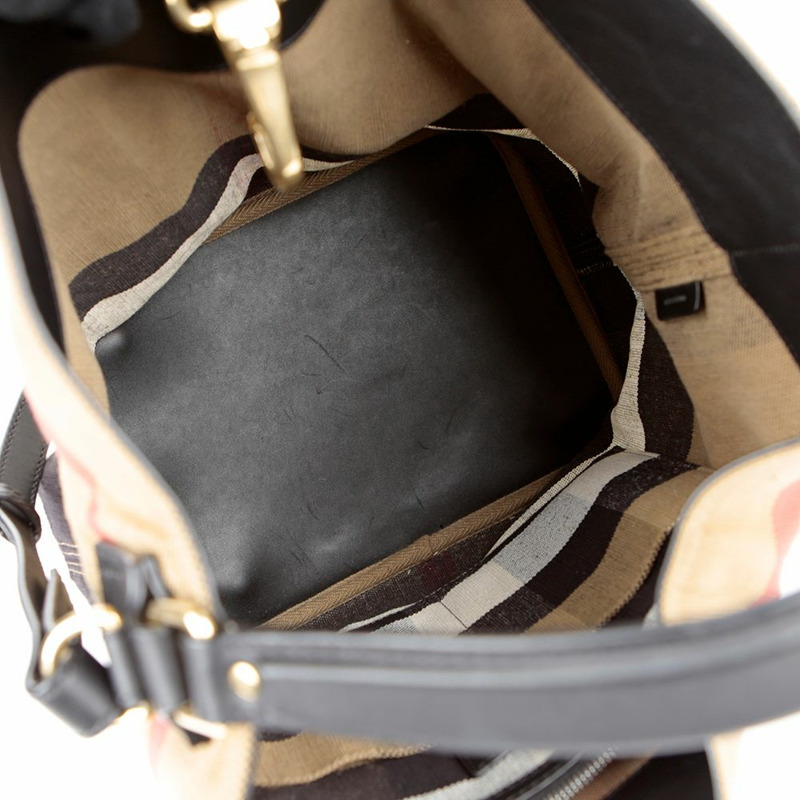 BURBERRY Ashby 中號 Hobo 托特單肩包 3945726-9