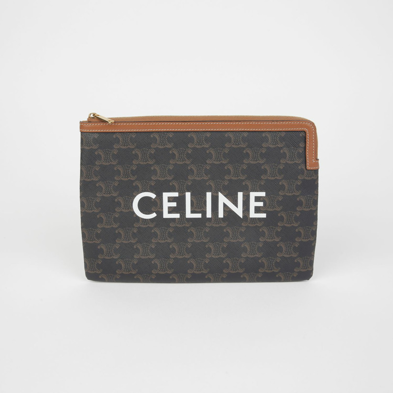 CELINE Triomphe 小號手拿包 10D672BZQ-1