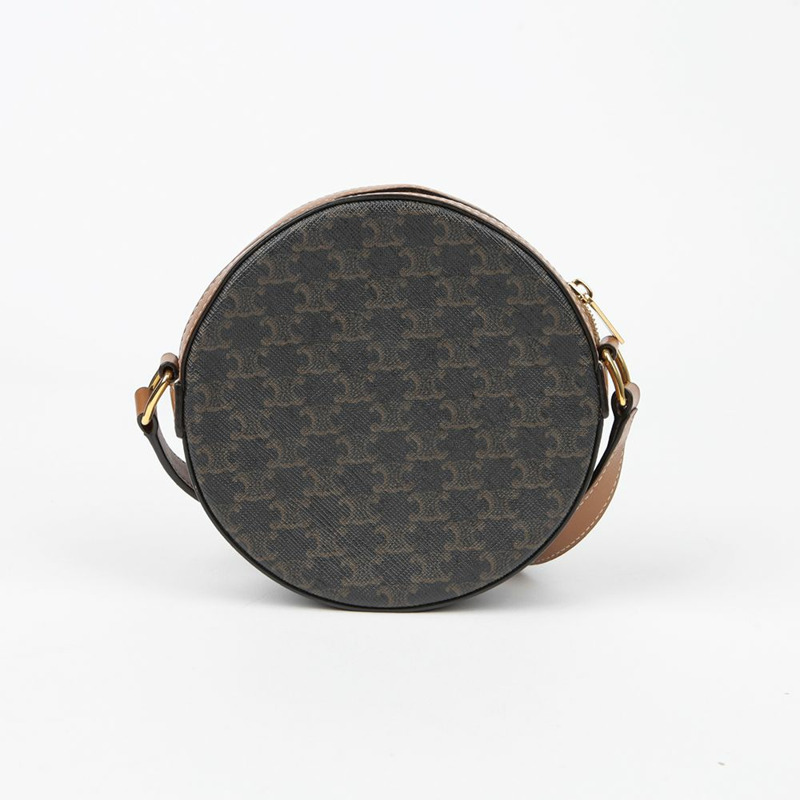 【包稅】CELINE 10G342CAM 圓形脈衝肩帶斜背包-3