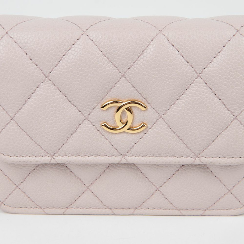 CHANEL Caviar Skin Miss Coco 迷你鏈條單肩斜背包 AP2306-2