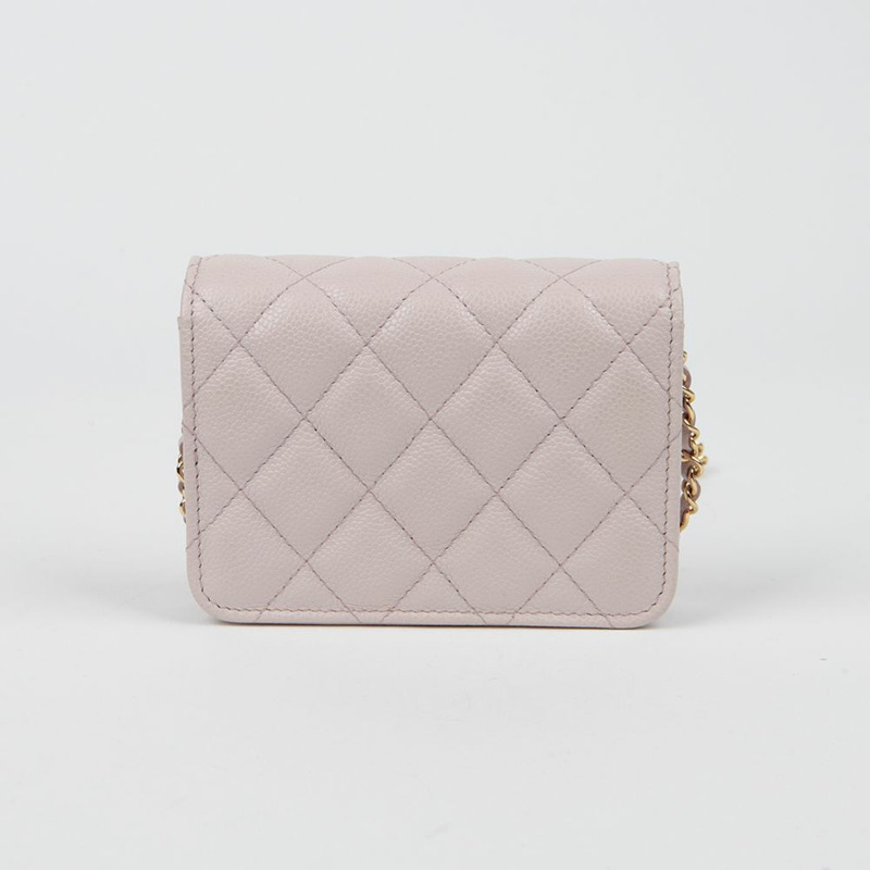 CHANEL Caviar Skin Miss Coco 迷你鏈條單肩斜背包 AP2306-3