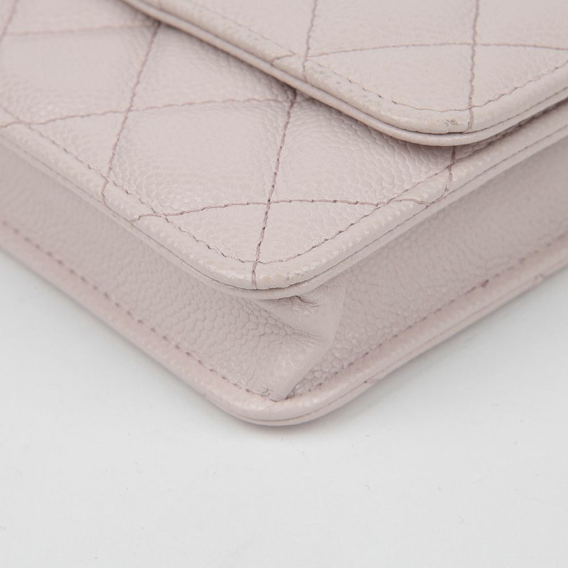 CHANEL Caviar Skin Miss Coco 迷你鏈條單肩斜背包 AP2306-7