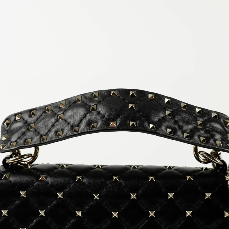VALENTINO Rockstud Spike 中型托特單肩包 2B0122-2