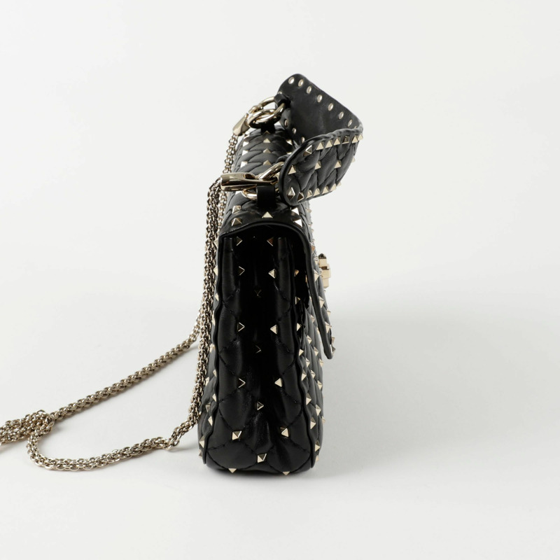 VALENTINO Rockstud Spike 中型托特單肩包 2B0122-5