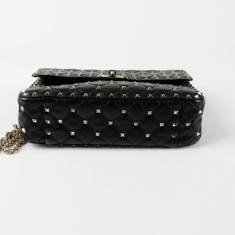 VALENTINO Rockstud Spike 中型托特單肩包 2B0122-6