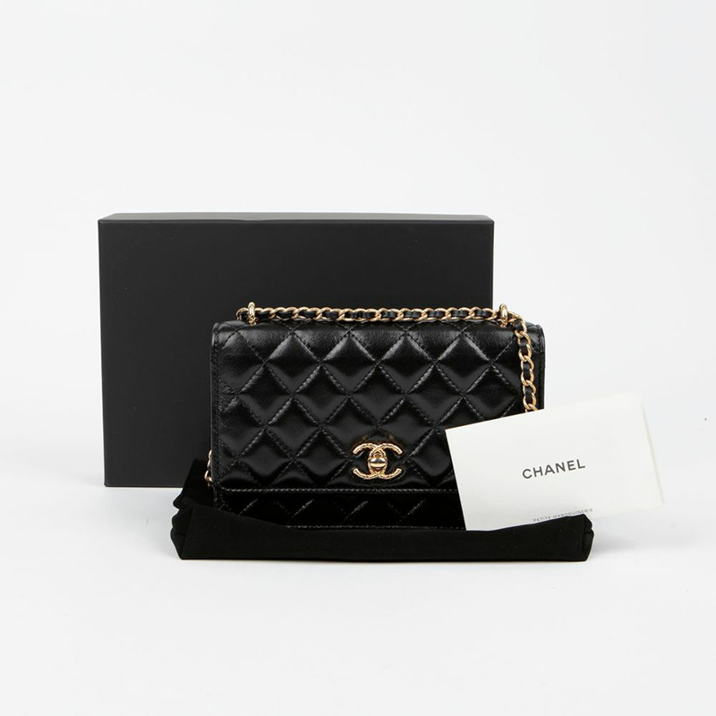 【包稅】CHANEL AP3102 雙鏈 WOC 單肩斜背包-0