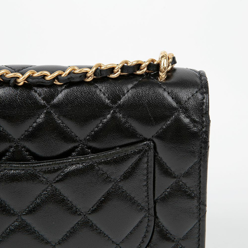 【包稅】CHANEL AP3102 雙鏈 WOC 單肩斜背包-4