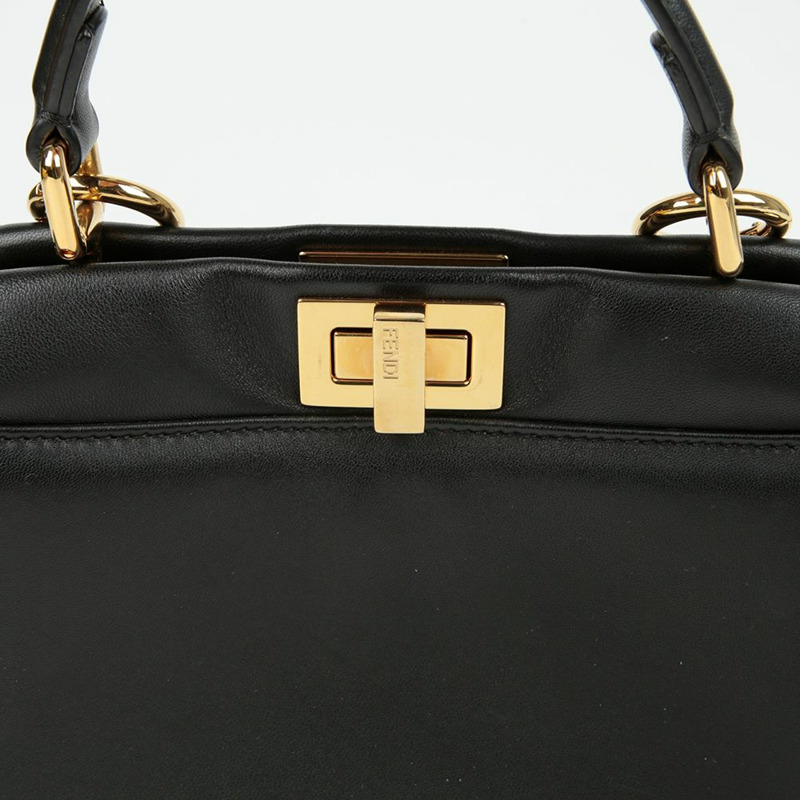 FENDI 8BN244 Peekaboo 迷你托特單肩包-2