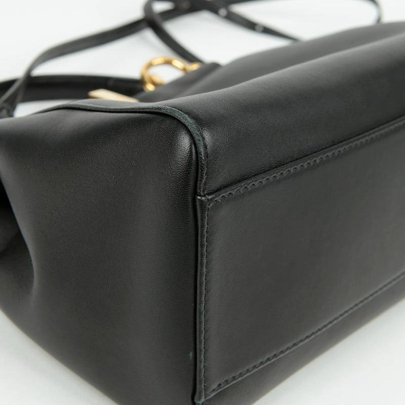 FENDI 8BN244 Peekaboo 迷你托特單肩包-9
