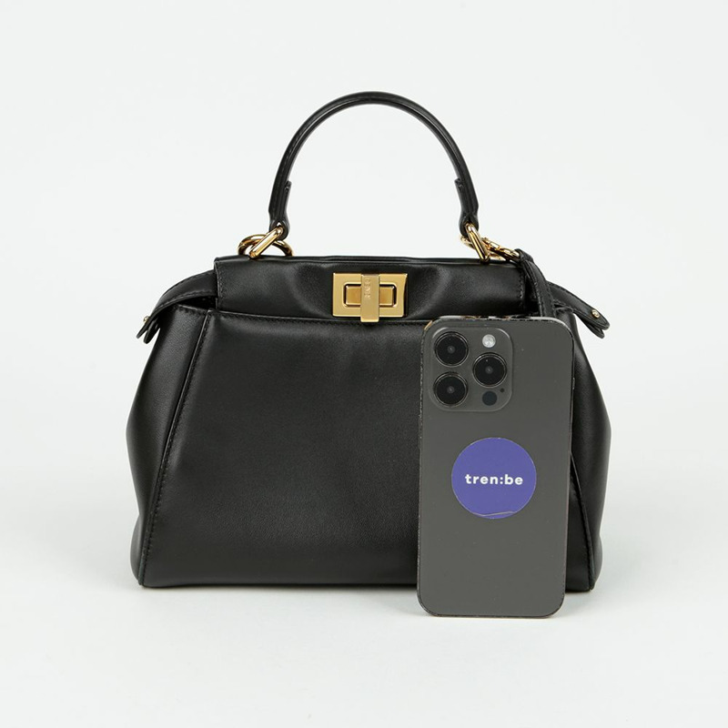 FENDI 8BN244 Peekaboo 迷你托特單肩包-10