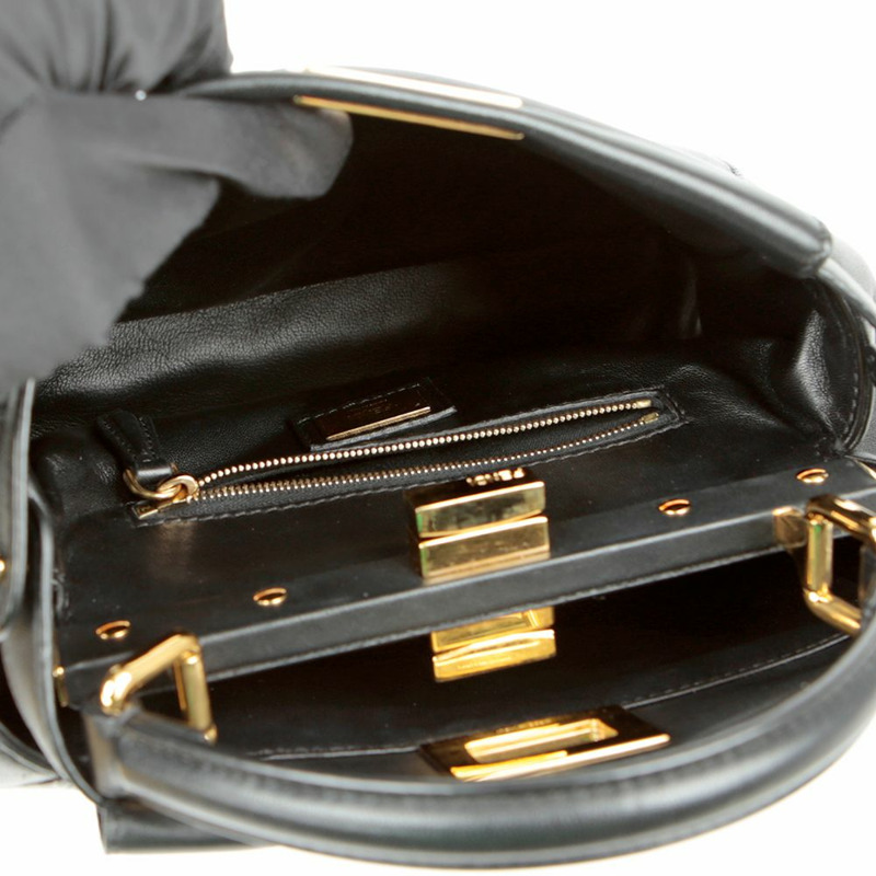 FENDI 8BN244 Peekaboo 迷你托特單肩包-11