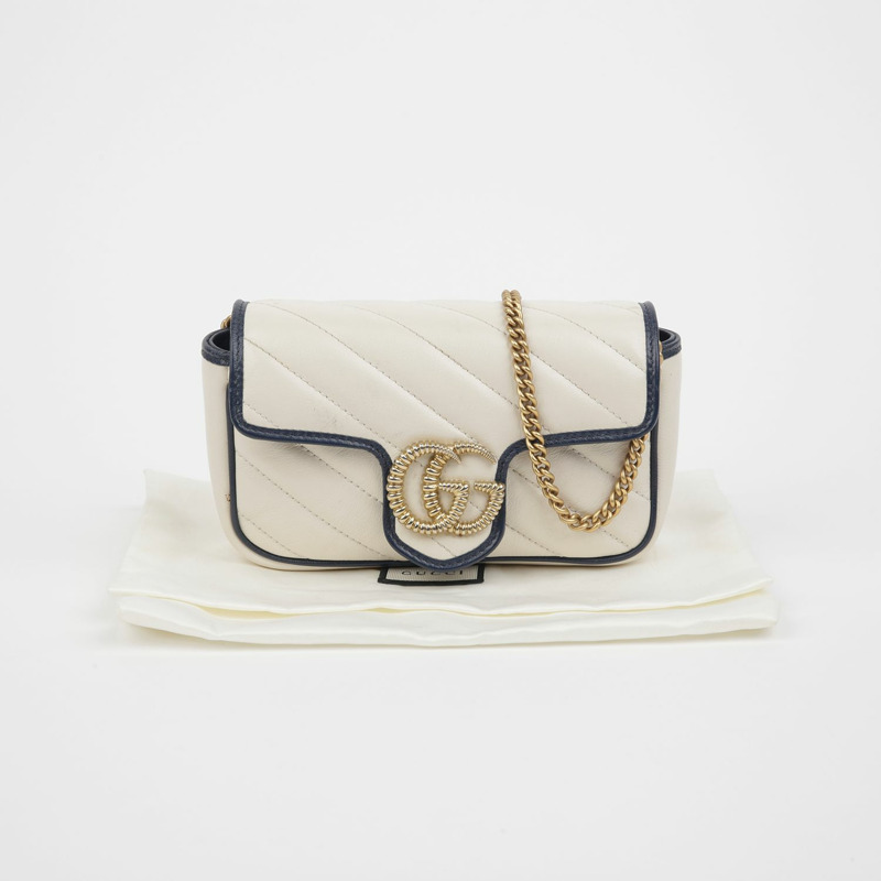 GUCCI GG Marmont 超迷你肩斜背包 574969-0