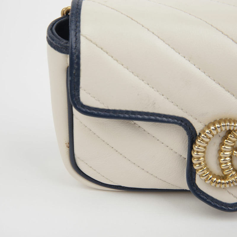 GUCCI GG Marmont 超迷你肩斜背包 574969-2