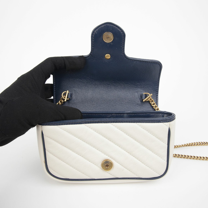 GUCCI GG Marmont 超迷你肩斜背包 574969-9