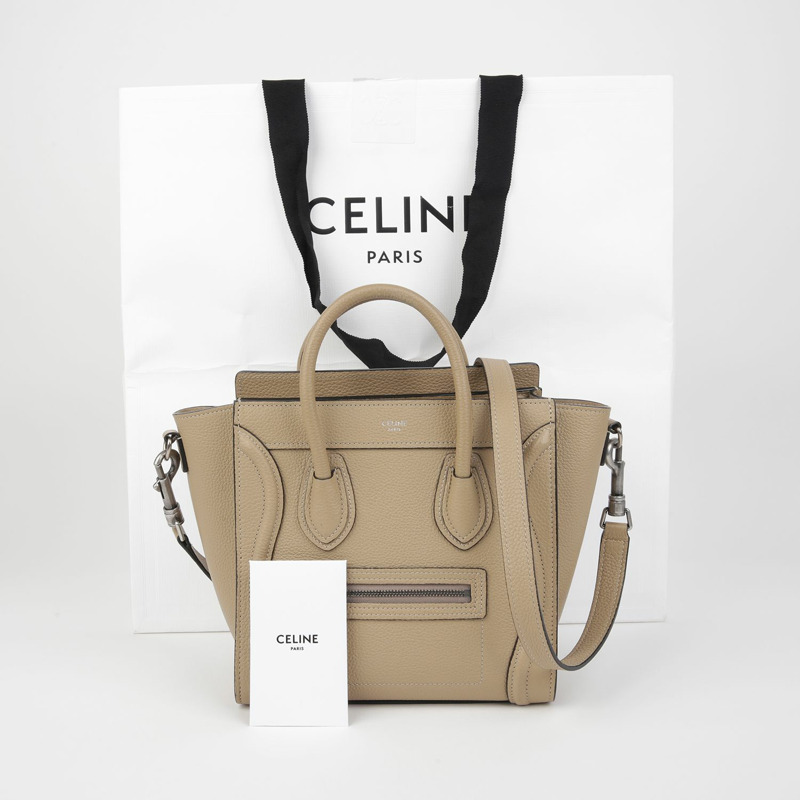 CELINE Luggage Nano 手提單肩包 189243DRU-0