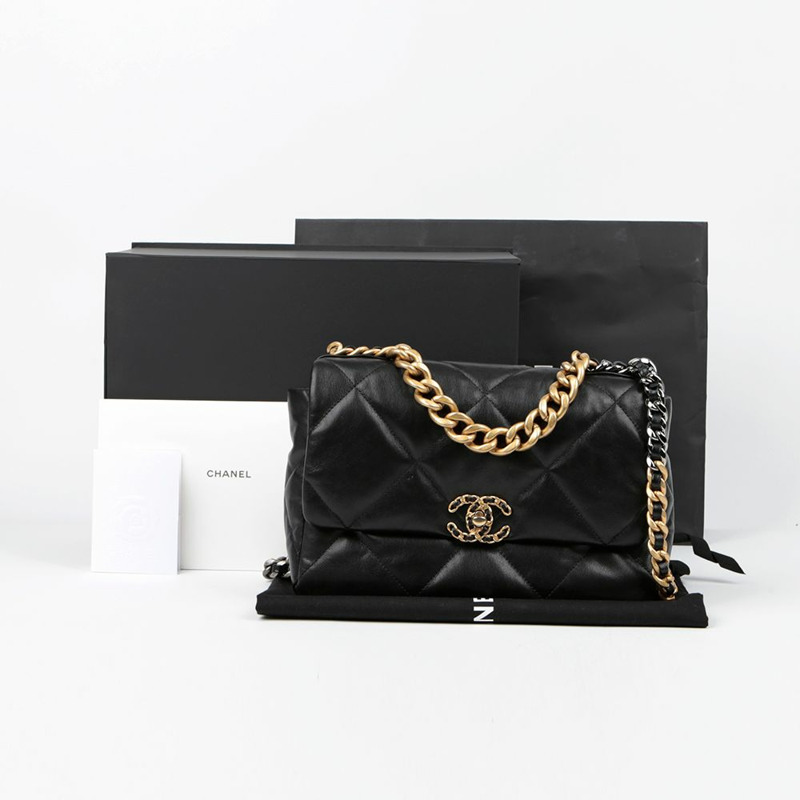CHANEL AS1161 19 大號托特單肩包-0