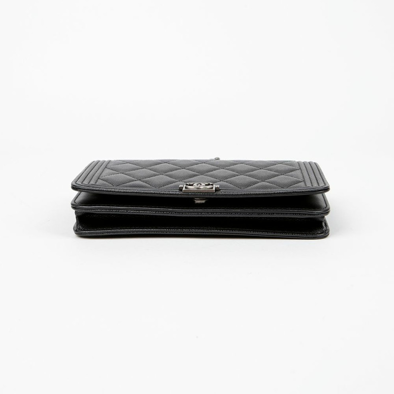 CHANEL Caviar Boy WOC 單肩斜背包 AP1117-4