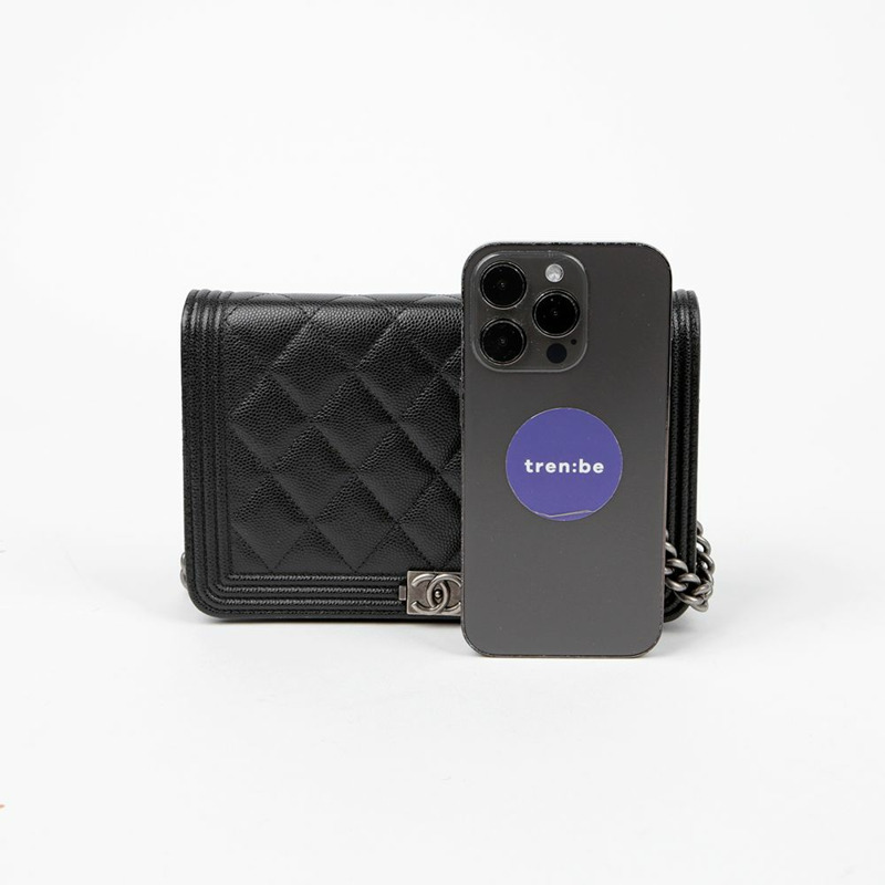 CHANEL Caviar Boy WOC 單肩斜背包 AP1117-6