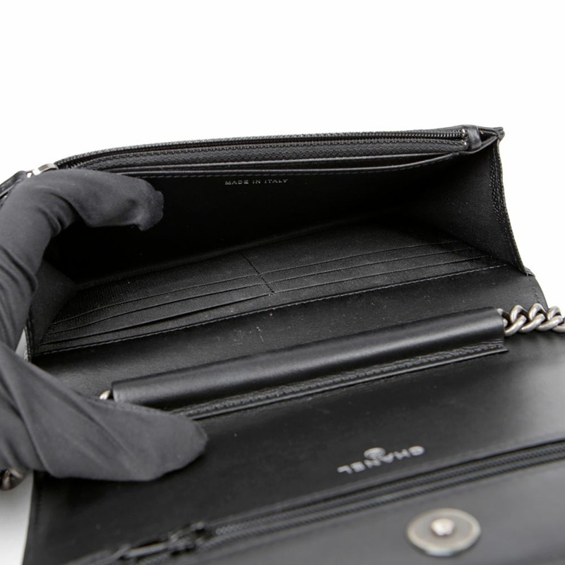 CHANEL Caviar Boy WOC 單肩斜背包 AP1117-8
