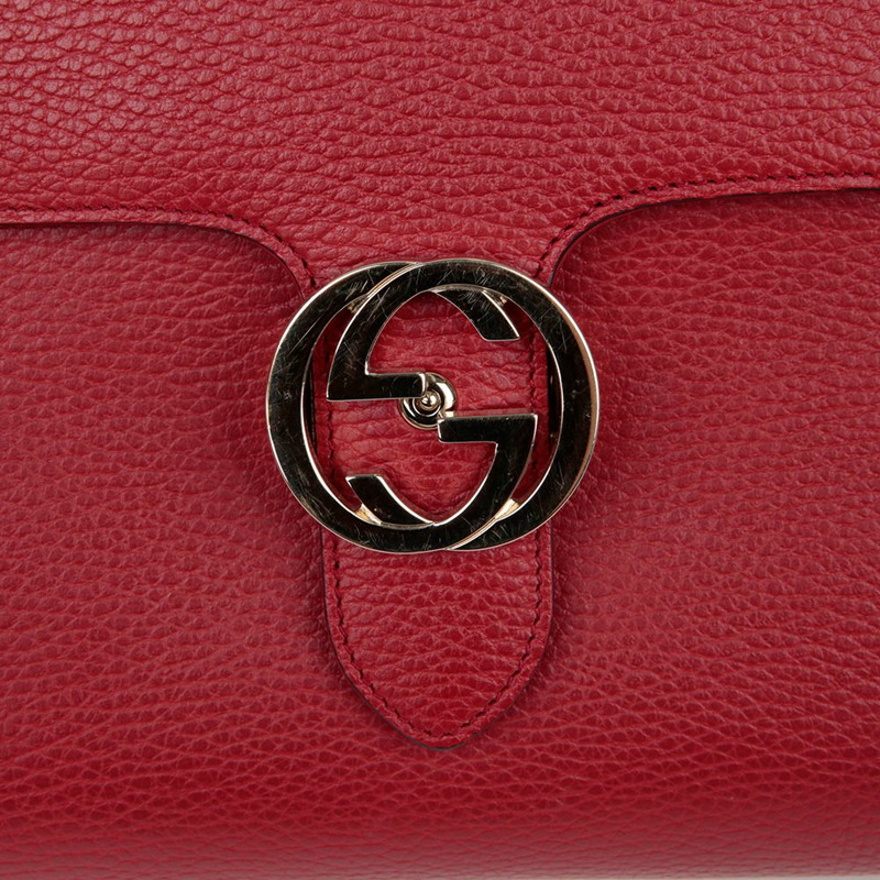 GUCCI 互扣式頂部手把托特單肩包 510306-2