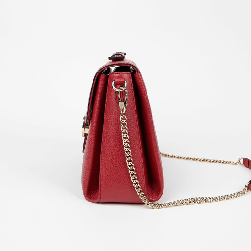 GUCCI 互扣式頂部手把托特單肩包 510306-4