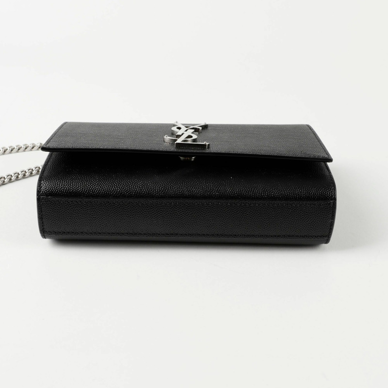 SAINT LAURENT Kate 小號銀鍊單肩包 469390-5