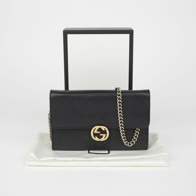 GUCCI 互鎖迷你WOC斜背包 510314-0