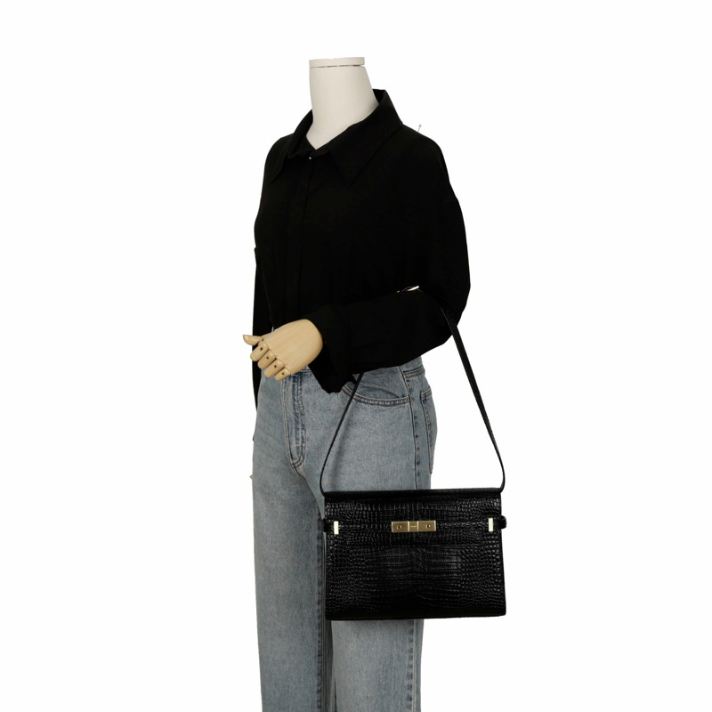 【包稅】SAINT LAURENT 曼哈頓中號單肩包 579271-9