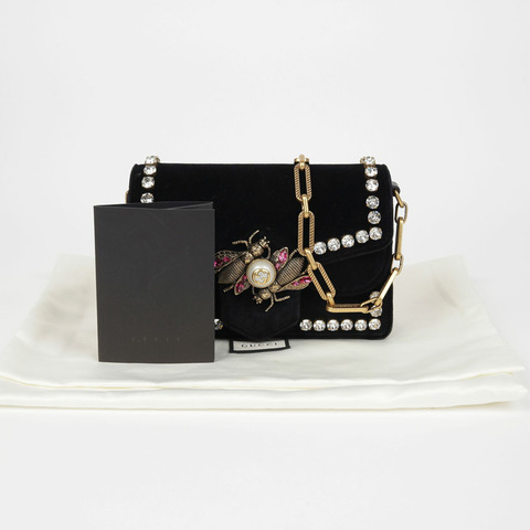 GUCCI 百老匯迷你鏈肩斜背包 489218