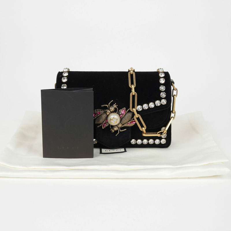 【包稅】GUCCI 百老匯迷你鏈肩斜背包 489218-0