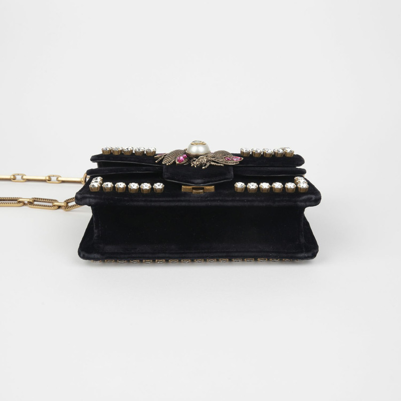 【包稅】GUCCI 百老匯迷你鏈肩斜背包 489218-5