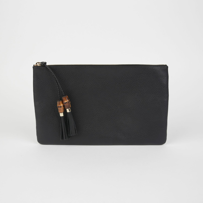 GUCCI 竹流蘇手拿包 449653-1