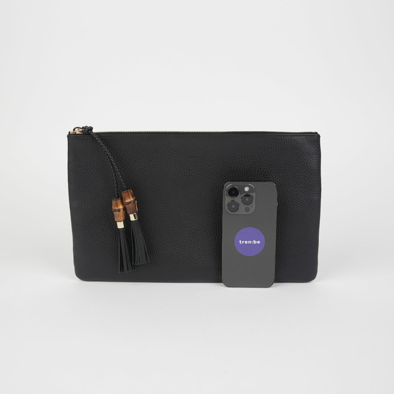 GUCCI 竹流蘇手拿包 449653-6