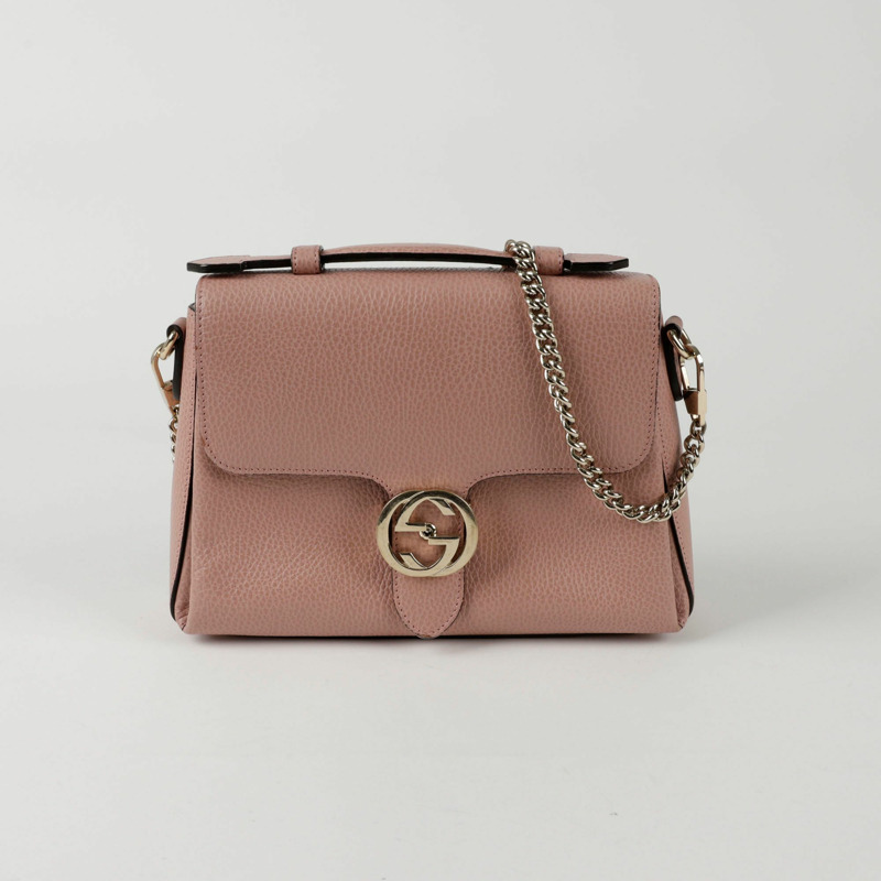 GUCCI 互扣式頂部手把托特單肩包 510302-0