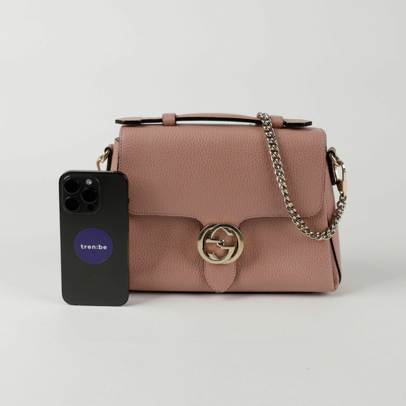 GUCCI 互扣式頂部手把托特單肩包 510302-10